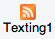Texting component icon